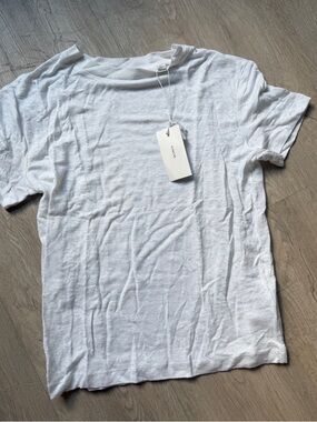 NWT Vince White Crewneck Tee